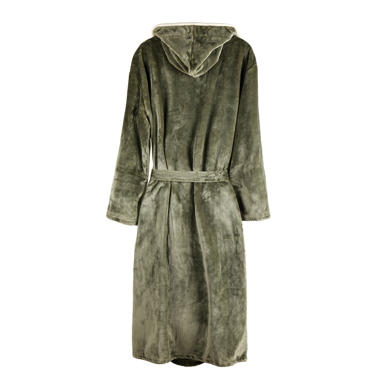 Load image into Gallery viewer, Louis luxury plush GRS RPET robe size S-M - Custom Wood Designs
