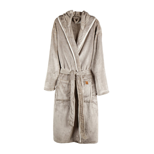 Louis luxury plush GRS RPET robe size S-M - Custom Wood Designs