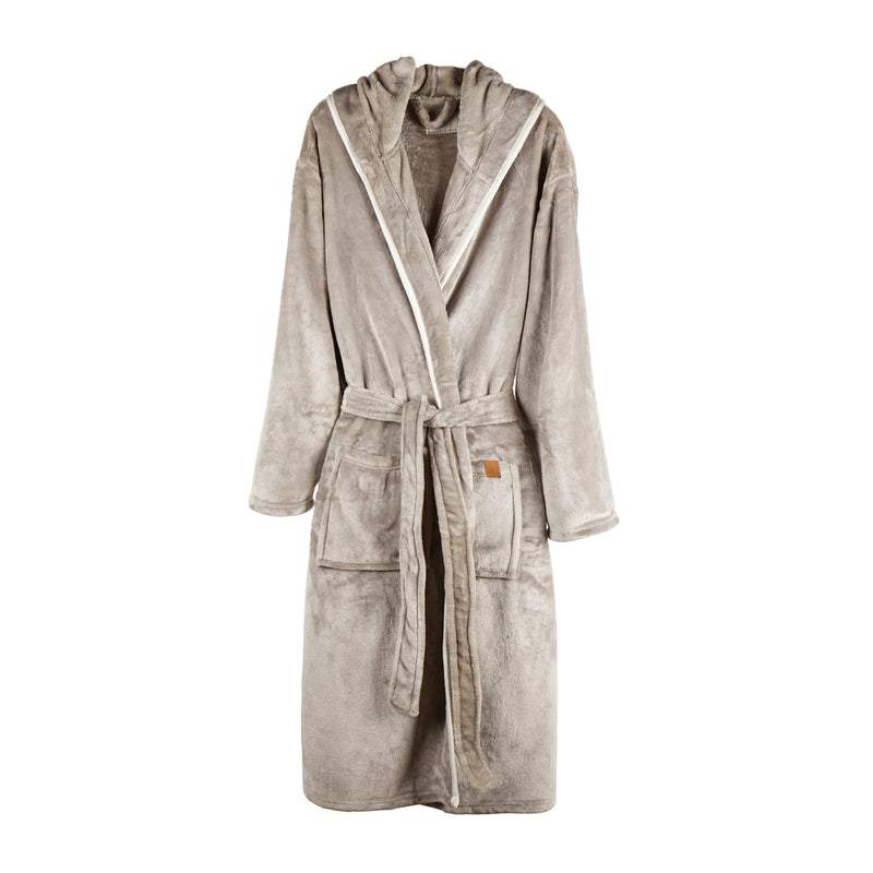 Load image into Gallery viewer, Louis luxury plush RPET robe size L-XL - Custom Wood Designs
