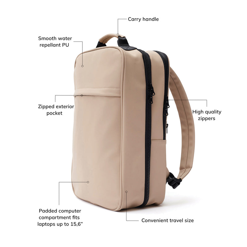 Load image into Gallery viewer, Baltimor Travel Backpack - Custom Wood Designs
