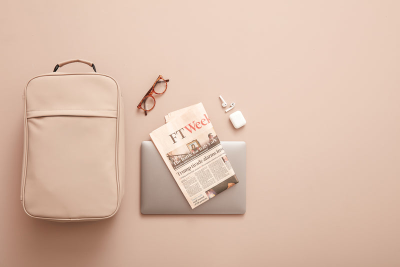 Load image into Gallery viewer, Baltimor Travel Backpack - Custom Wood Designs
