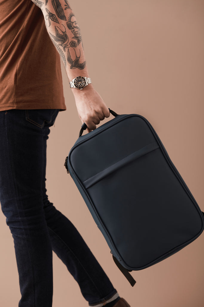 Load image into Gallery viewer, Baltimor Travel Backpack - Custom Wood Designs
