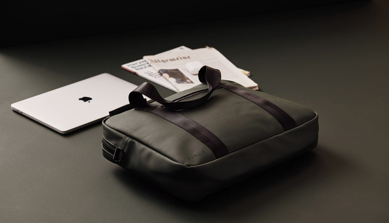 Load image into Gallery viewer, Baltimor Computer Bag - Custom Wood Designs
