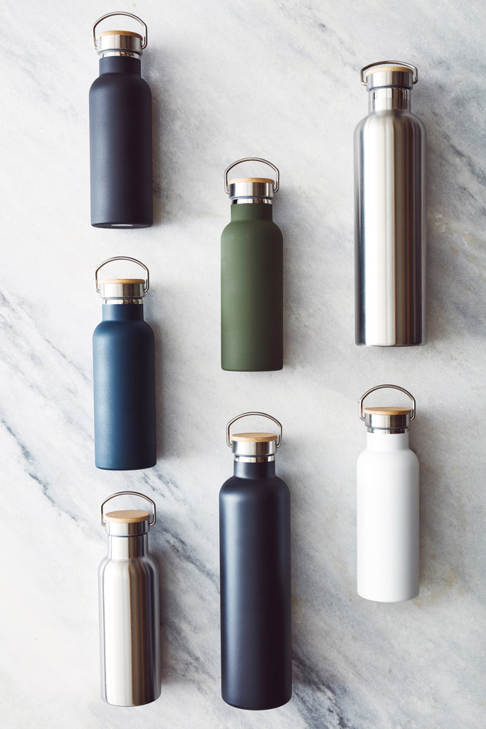 Load image into Gallery viewer, VINGA Miles Thermos Bottle 500 ml - Custom Wood Designs
