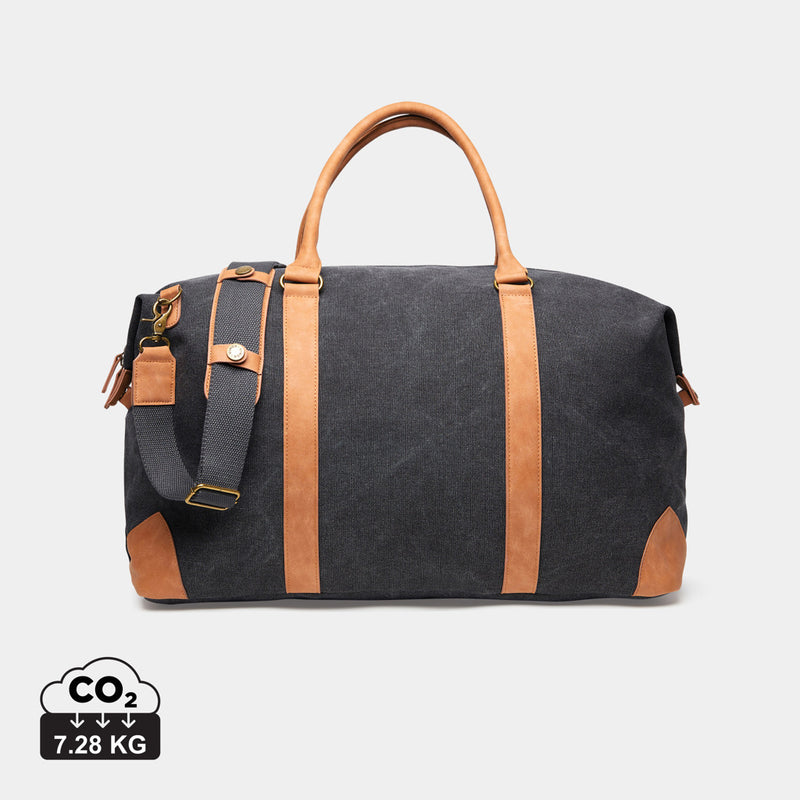 Load image into Gallery viewer, Bosle RCS recycled canvas duffelbag - Custom Wood Designs
