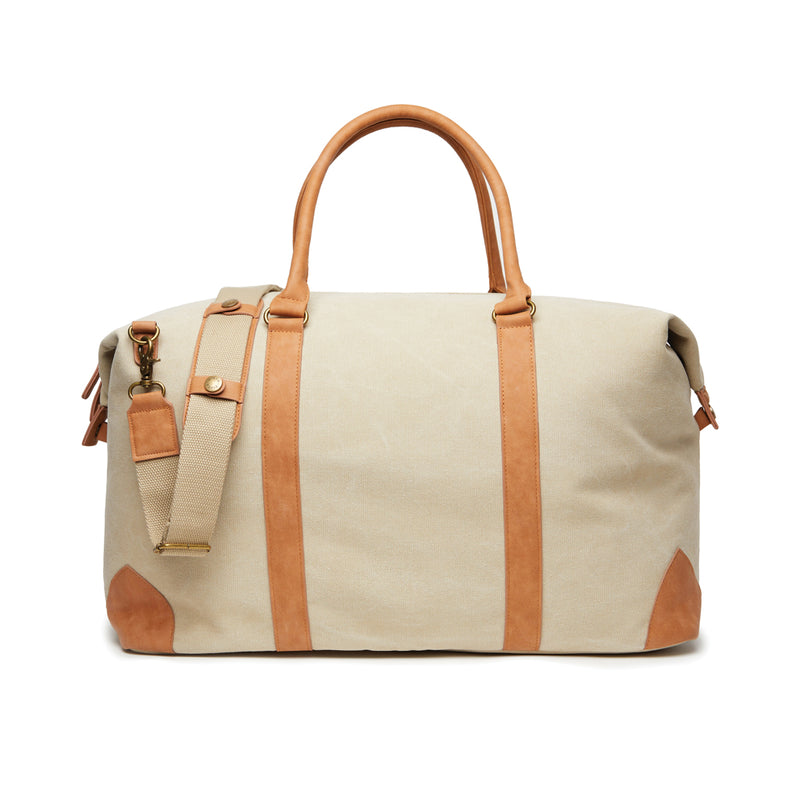 Load image into Gallery viewer, Bosle RCS recycled canvas duffelbag - Custom Wood Designs
