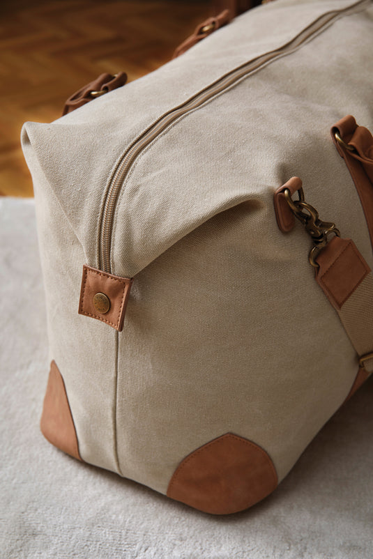 Bosle RCS recycled canvas duffelbag - Custom Wood Designs