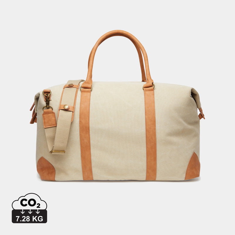 Load image into Gallery viewer, Bosle RCS recycled canvas duffelbag - Custom Wood Designs

