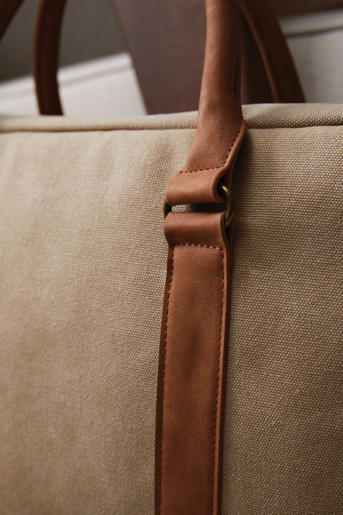 Load image into Gallery viewer, Bosle RCS recycled canvas computer bag - Custom Wood Designs
