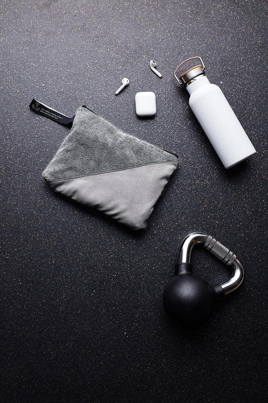 GRS RPET active dry towel 40 x 80cm - Custom Wood Designs