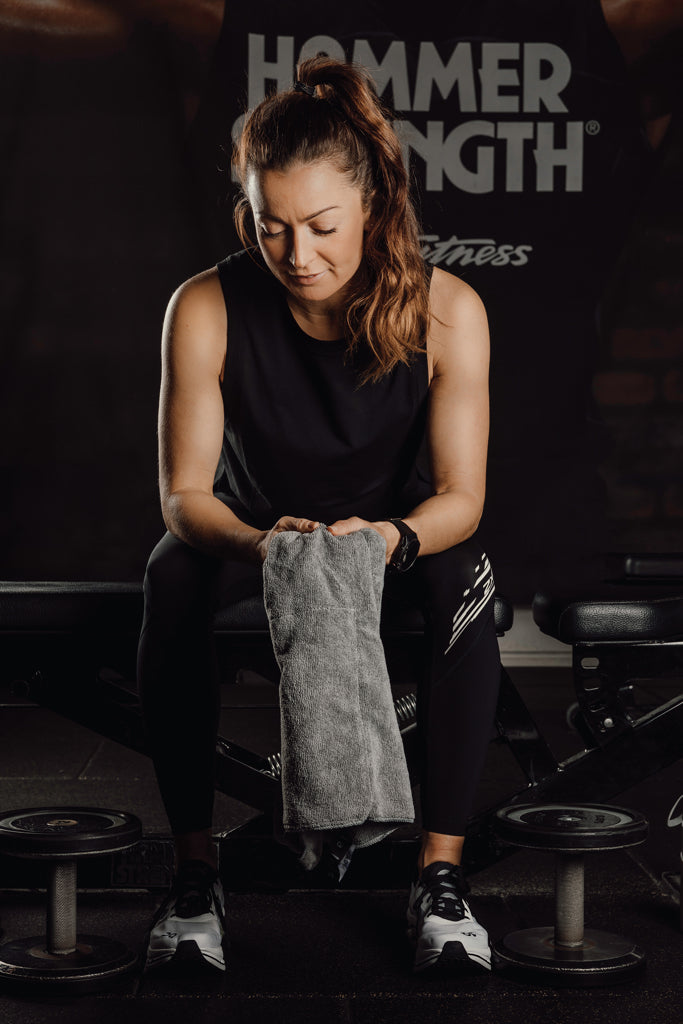 Load image into Gallery viewer, GRS RPET active dry towel 40 x 80cm - Custom Wood Designs
