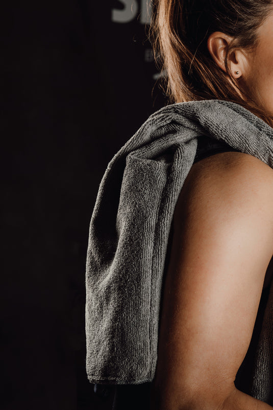 GRS RPET active dry towel 40 x 80cm - Custom Wood Designs