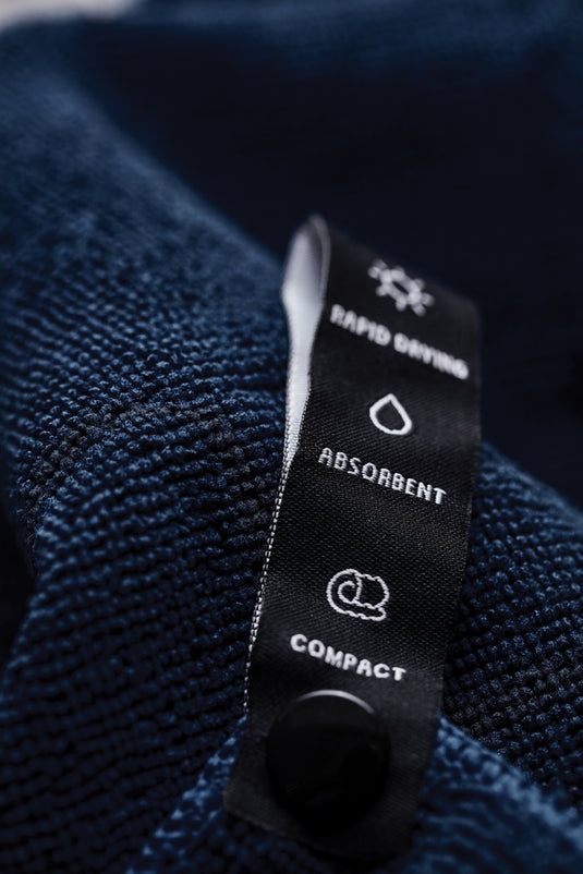 GRS RPET active dry towel 40 x 80cm - Custom Wood Designs