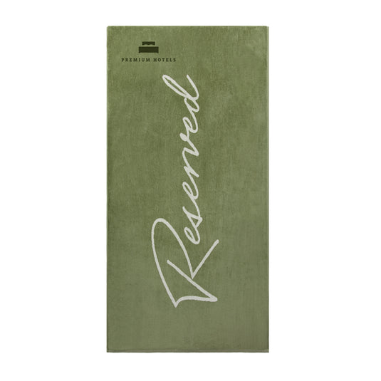 Lounge chair towel - Custom Wood Designs