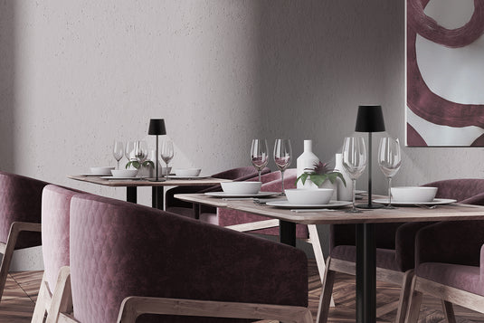 Securit® FELINE Table Lamp - Black (Pack of 6) - Custom Wood Designs