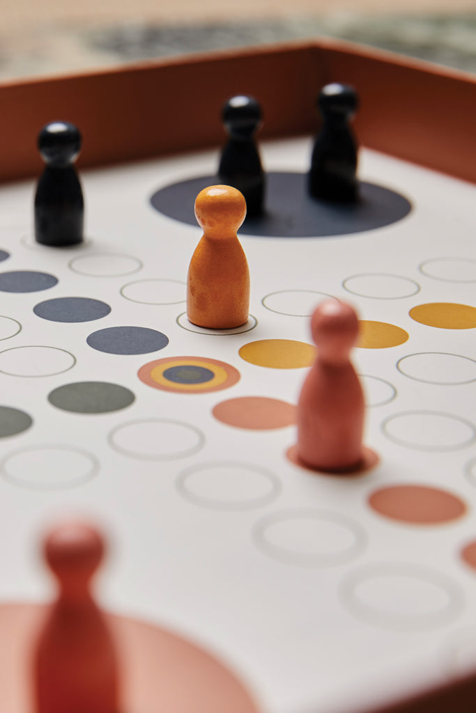 Load image into Gallery viewer, Ludo coffee table game - Custom Wood Designs
