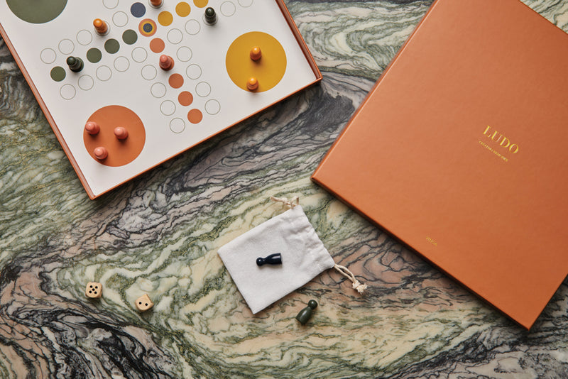 Load image into Gallery viewer, Ludo coffee table game - Custom Wood Designs
