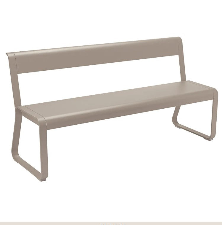 Load image into Gallery viewer, Bellevie Bench with Backrest - Custom Wood Designs Bellevie Bench with Backrest made from [material] – Ideal for [use_case] | Custom Wood Designs
