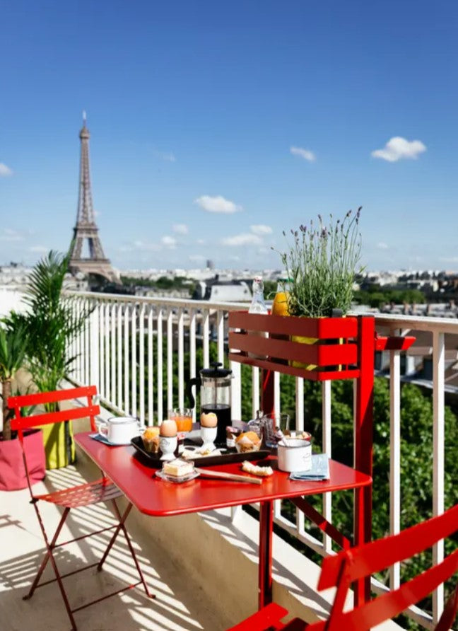 Load image into Gallery viewer, Bistro Balcony Table Foldable - Custom Wood Designs Bistro Balcony Table Foldable made from [material] – Ideal for [use_case] | Custom Wood Designs
