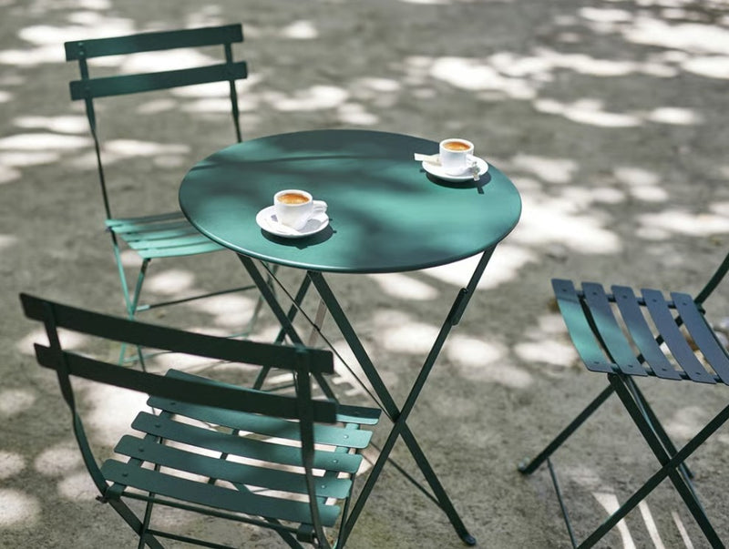 Load image into Gallery viewer, Bistro Table  Ø 96 - Custom Wood Designs Bistro Table  Ø 96 made from [material] –  [use_case] | Custom Wood Designs
