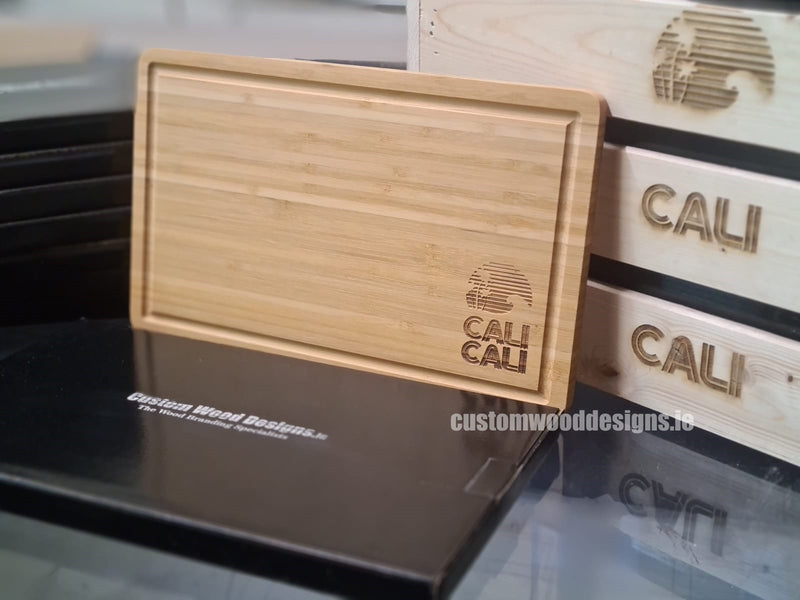 Load image into Gallery viewer, Wooden Bamboo Chopping Board  pack of 25 - Custom Wood Designs
