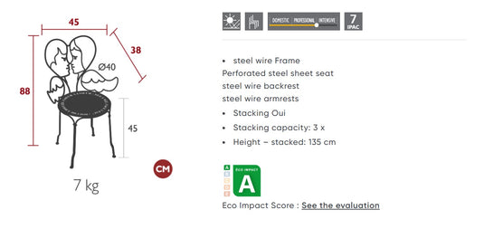 ANGE Chair - Custom Wood Designs ANGE Chair made from [material] –  [use_case] | Custom Wood Designs