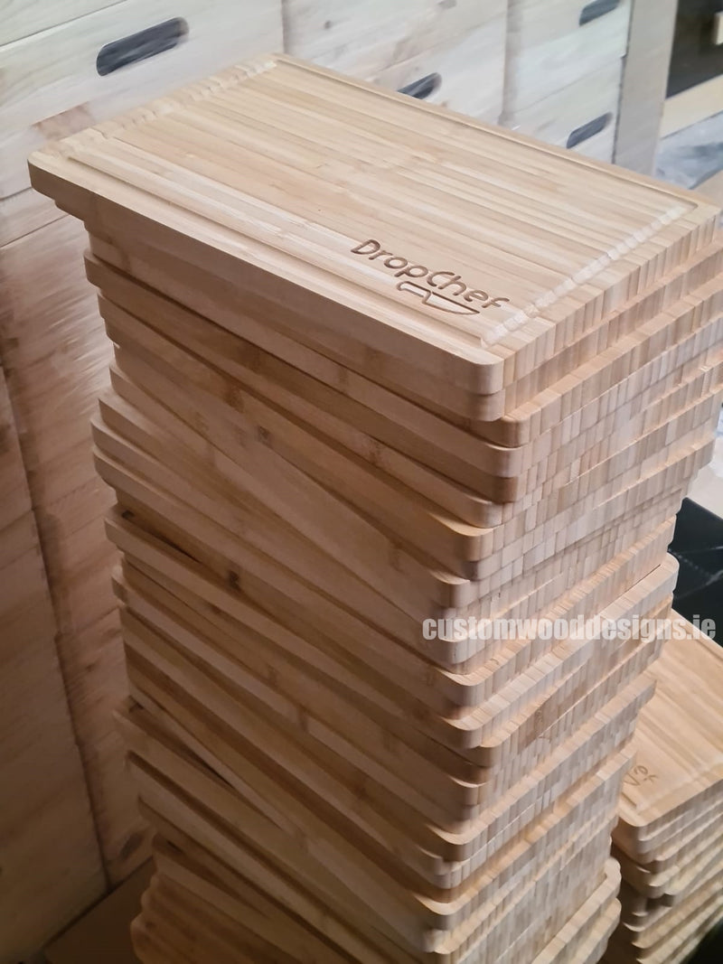 Load image into Gallery viewer, Wooden Bamboo Chopping Board  pack of 25 - Custom Wood Designs
