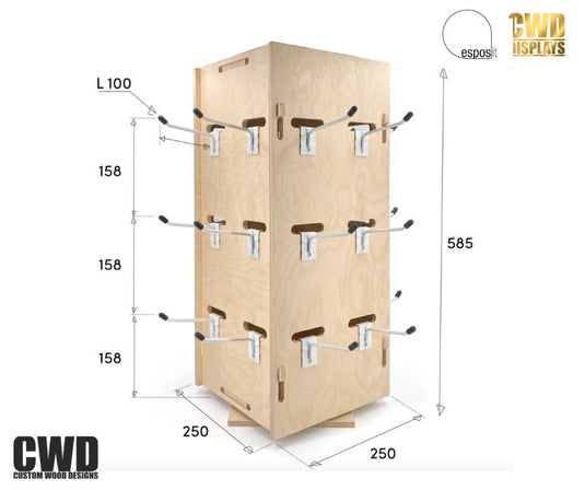 Girevole Banco - Custom Wood Designs