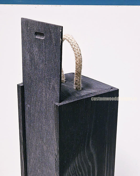 Sliding Lid Bottle Box - Single Black x25 Bottle box Custom Wood Designs __label: Multibuy Bottle Box Bottle Boxes Single bottle box CustomWoodDesignsIrelandCorporategiftboxesBottleBoxesGiftingboxesforbottleslaserengravedbottleboxespersonalisedbottleboxesCorporateboxesrust_7_cb4b7b1d-6165-40a3-9d2b-54d59a691607