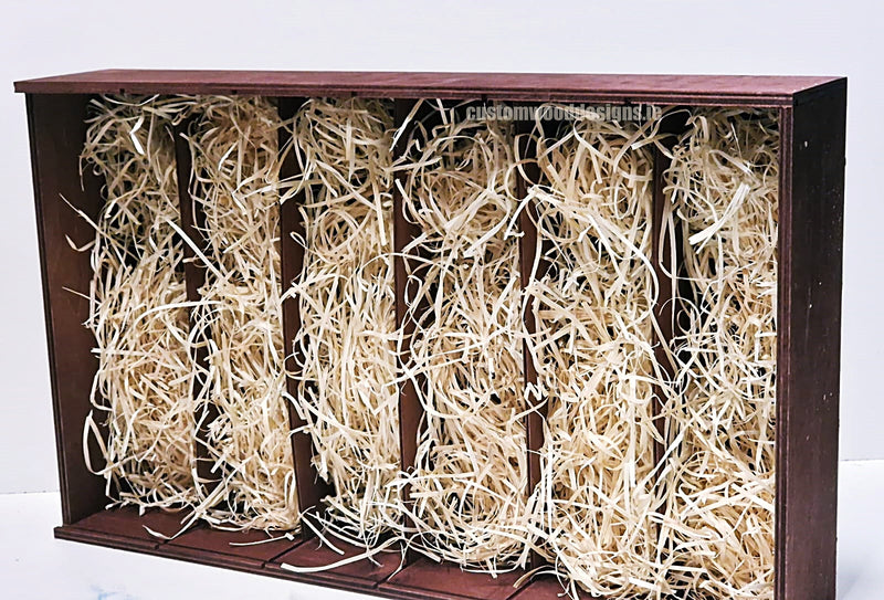 Load image into Gallery viewer, Sliding Lid 6 Bottle Box - Burgundy x 25 Corporate Gift Box with Wood Wool Custom Wood Designs box corporate gift hamper triple wine box wood wool CustomWoodDesignsIrelandCorporategiftboxesBottleBoxesGiftingboxesforbottleslaserengravedbottleboxespersonalisedbottleboxesCorporateboxesrusticboxwinebo_10_761075ae-e6cd-48e8-bc83-c3c3
