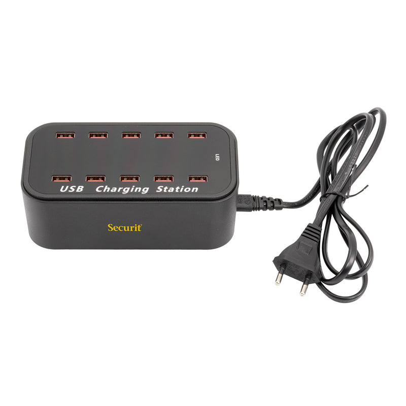 Load image into Gallery viewer, Securit® Multicharger for 10 Lamps - Custom Wood Designs
