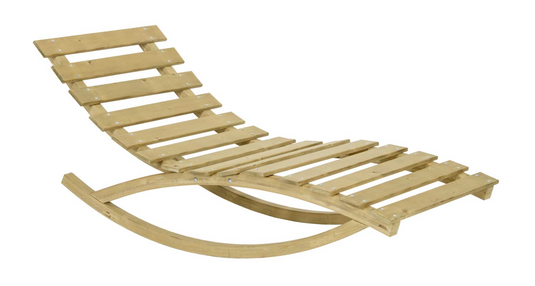 Rocking Lounger – FSC® Wooden Recliner with Reversible Outdoor Cushion - Custom Wood Designs Rocking Lounger – FSC® Wooden Recliner with Reversible Outdoor Cushion made from [material] –  [use_case] | Custom Wood Designs