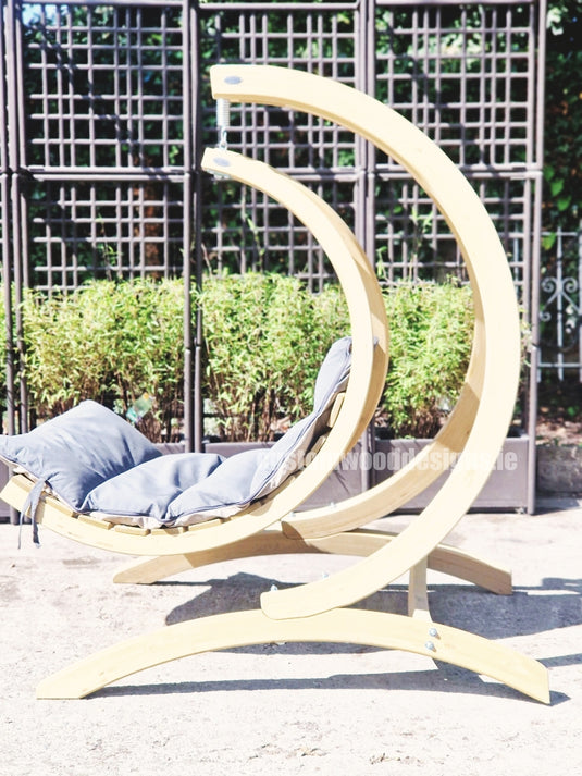 Swing Lounger & Stand - Custom Wood Designs