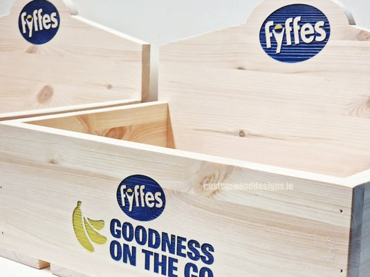 SOLID WOOD Countertop Display Units