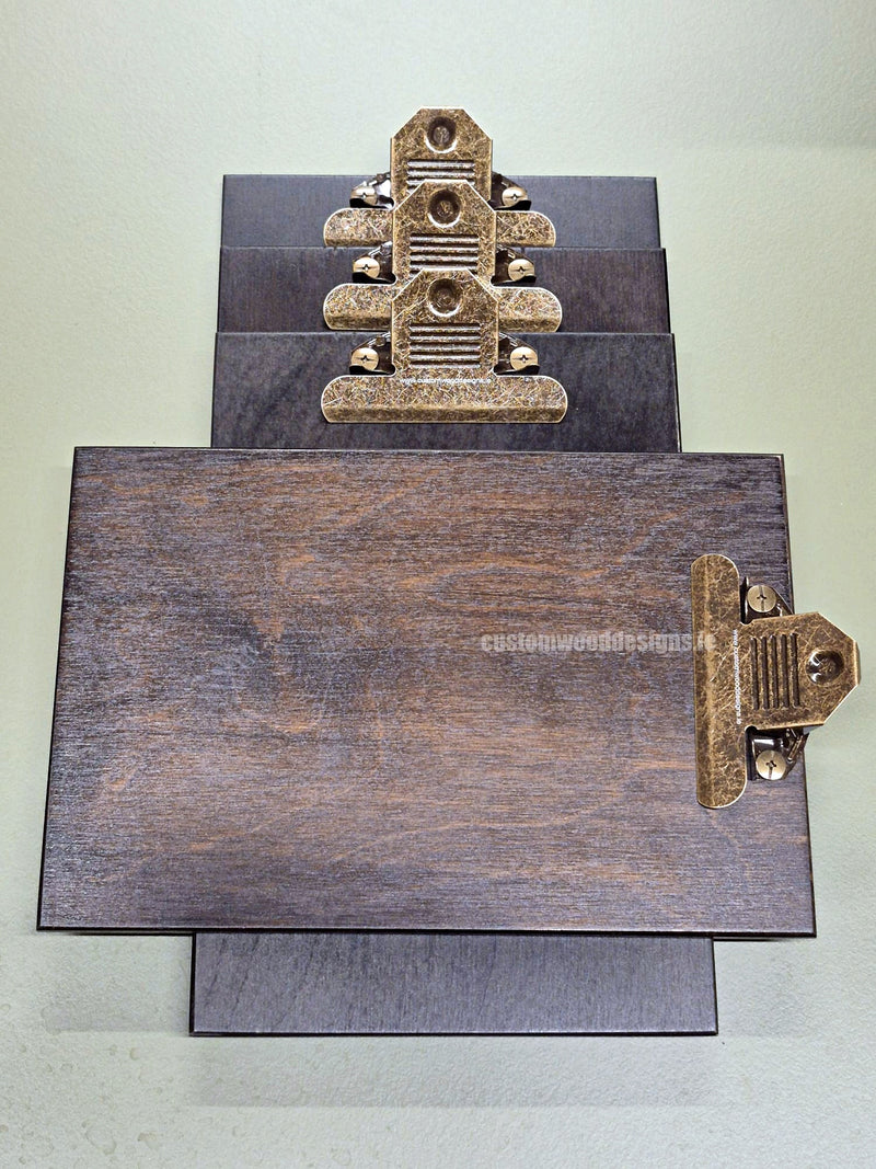 Load image into Gallery viewer, Premium Branded A4 Clipboard Set (24 pcs) - Custom Wood Designs Premium Branded A4 Clipboard Set (24 pcs) made from [material] –  [use_case] | Custom Wood Designs
