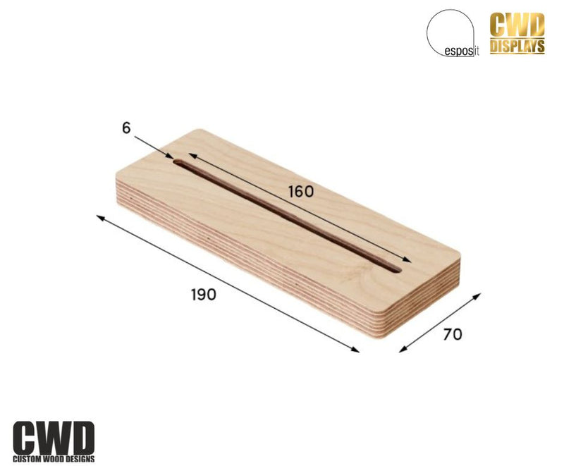 Load image into Gallery viewer, Kero Display Stand - Custom Wood Designs
