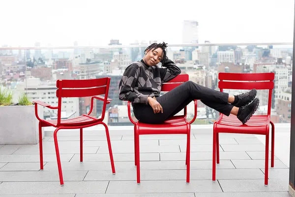 Load image into Gallery viewer, Luxembourg Armchair ALU - Custom Wood Designs Luxembourg Armchair ALU made from [material] – Ideal for [use_case] | Custom Wood Designs
