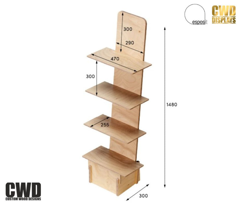 Load image into Gallery viewer, Libre - Custom Wood Designs
