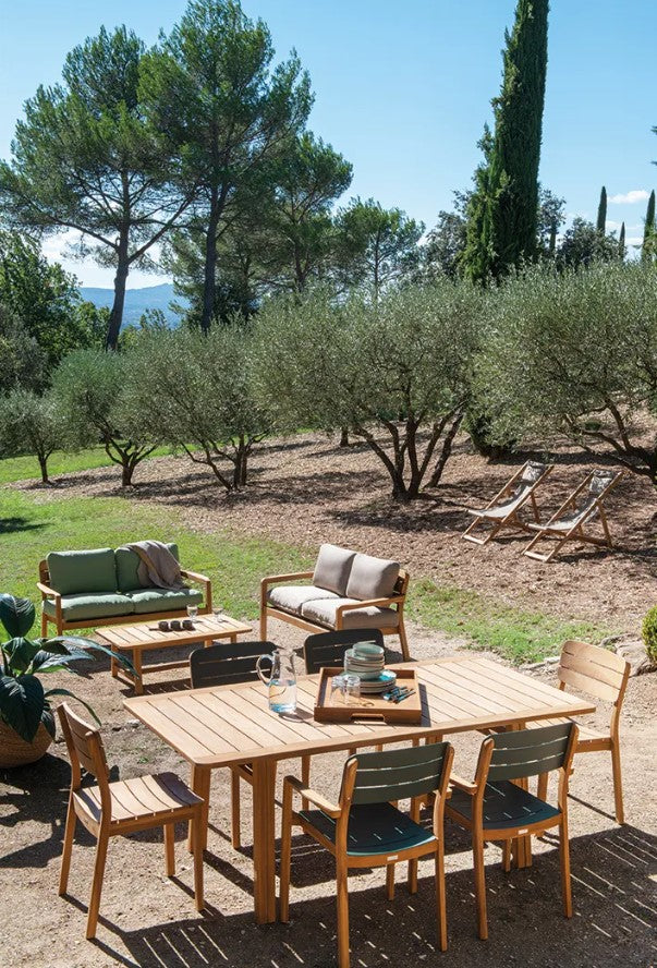 Load image into Gallery viewer, LODGE 110 x 65 cm Solid Teak Low Table - Custom Wood Designs LODGE 110 x 65 cm Solid Teak Low Table made from [material] –  [use_case] | Custom Wood Designs
