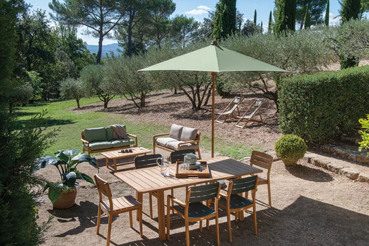 LODGE Aluminium & Teak Armchair - Custom Wood Designs LODGE Aluminium & Teak Armchair made from [material] –  [use_case] | Custom Wood Designs