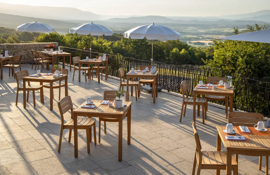 LODGE Solid Teak Dining Table 200 x 105 cm - Custom Wood Designs LODGE Solid Teak Dining Table 200 x 105 cm made from [material] –  [use_case] | Custom Wood Designs