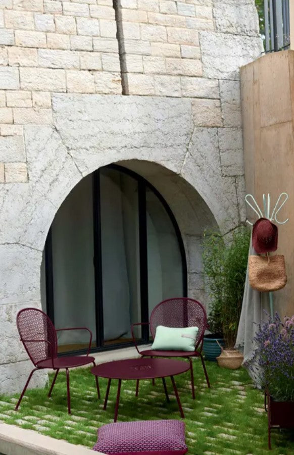 Load image into Gallery viewer, LORETTE Low Armchair - Custom Wood Designs LORETTE Low Armchair made from [material] –  [use_case] | Custom Wood Designs
