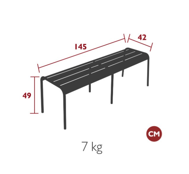 Load image into Gallery viewer, Luxembourg Bench 3/4 seater - Custom Wood Designs Luxembourg Bench 3/4 seater made from [material] – Ideal for [use_case] | Custom Wood Designs
