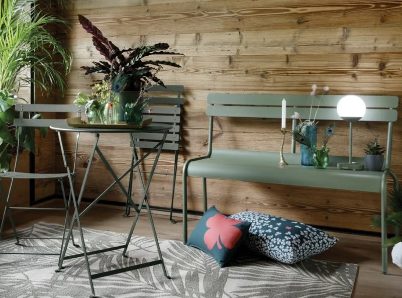 Load image into Gallery viewer, Luxembourg 2/3-seater Bench with backrest - Custom Wood Designs Luxembourg 2/3-seater Bench with backrest made from [material] – Ideal for [use_case] | Custom Wood Designs
