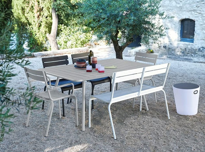 Load image into Gallery viewer, Luxembourg 2/3-seater Bench with backrest - Custom Wood Designs Luxembourg 2/3-seater Bench with backrest made from [material] – Ideal for [use_case] | Custom Wood Designs
