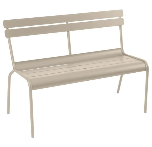 Luxembourg 2/3-seater Bench with backrest - Custom Wood Designs Luxembourg 2/3-seater Bench with backrest made from [material] – Ideal for [use_case] | Custom Wood Designs