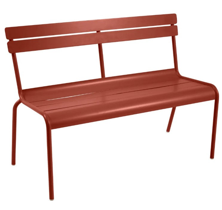 Load image into Gallery viewer, Luxembourg 2/3-seater Bench with backrest - Custom Wood Designs Luxembourg 2/3-seater Bench with backrest made from [material] – Ideal for [use_case] | Custom Wood Designs
