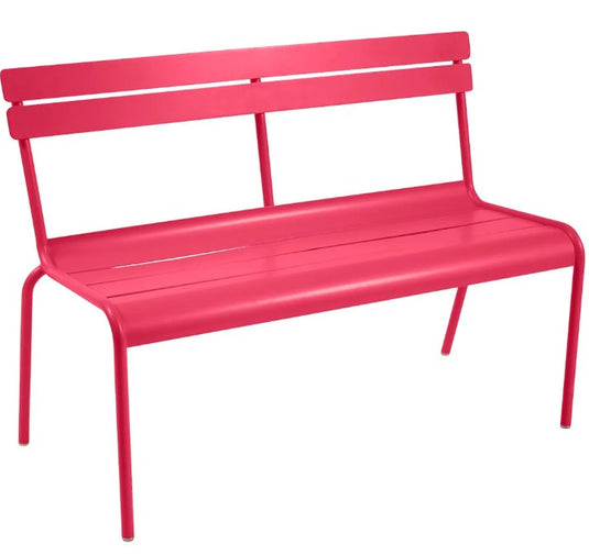 Luxembourg 2/3-seater Bench with backrest - Custom Wood Designs Luxembourg 2/3-seater Bench with backrest made from [material] – Ideal for [use_case] | Custom Wood Designs