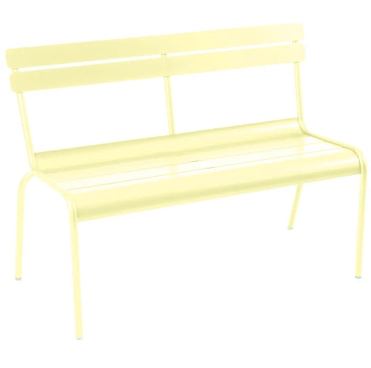 Luxembourg 2/3-seater Bench with backrest - Custom Wood Designs Luxembourg 2/3-seater Bench with backrest made from [material] – Ideal for [use_case] | Custom Wood Designs