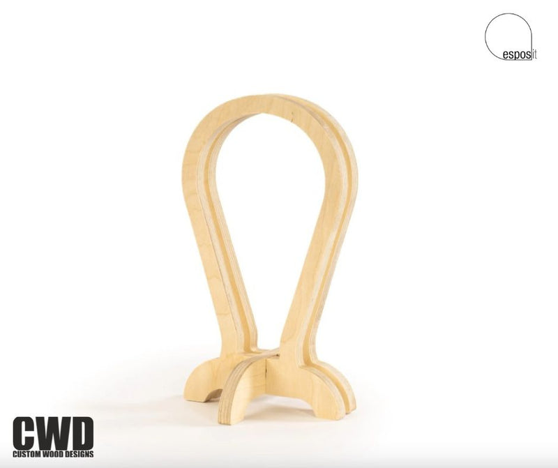 Load image into Gallery viewer, Mimi Headphone Stand - Custom Wood Designs
